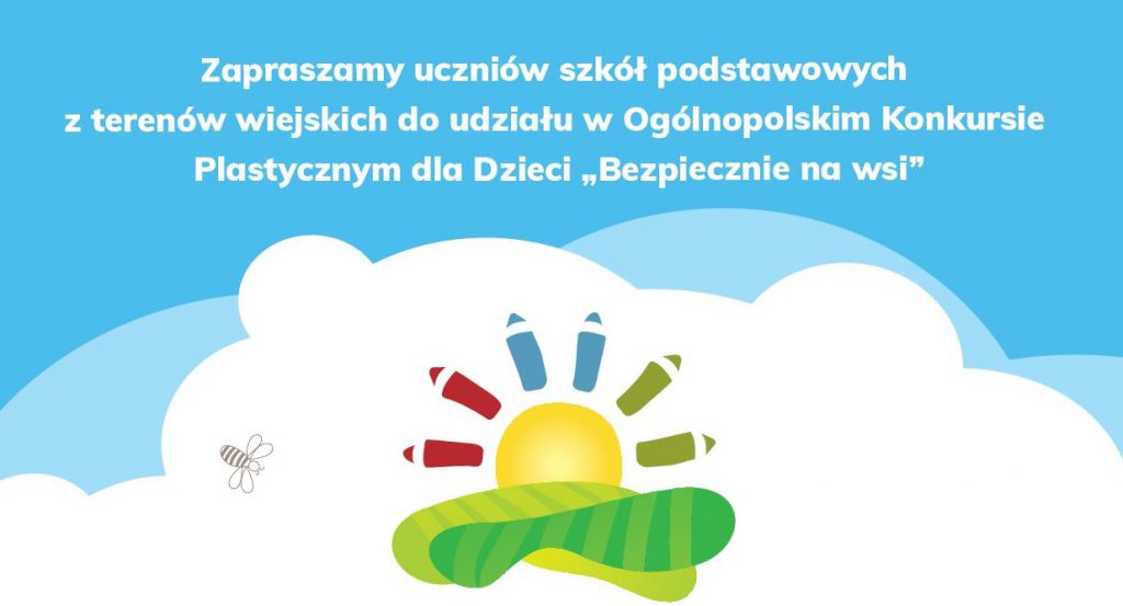 Miniaturka artykułu KRUS organizuje X Ogólnopolski Konkurs Plastyczny dla Dzieci  „Bezpiecznie na wsi: nie ryzykujesz, gdy zwierzęta znasz i szanujesz”